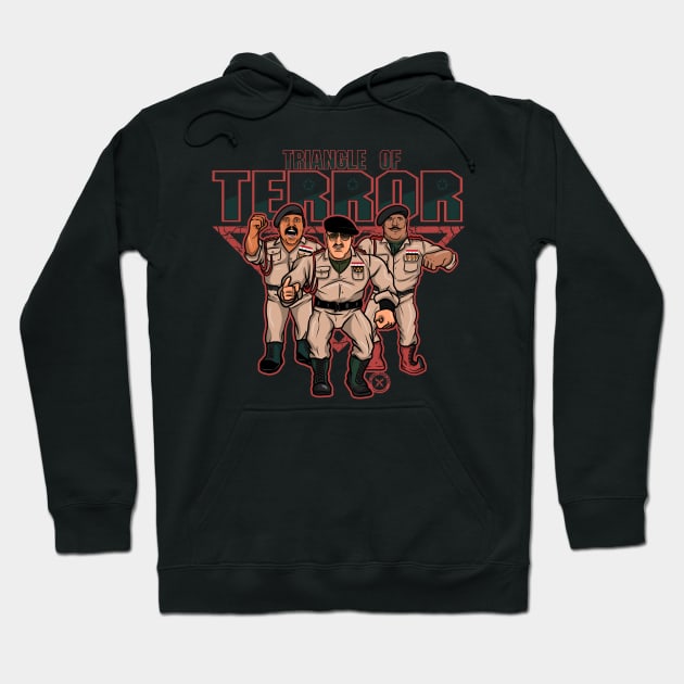 Triangle of Terror Hoodie by jasonwulf